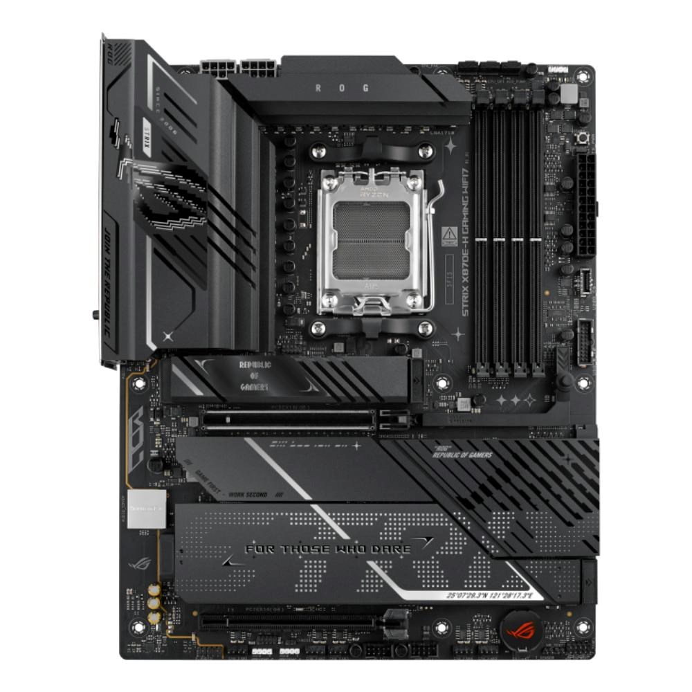 ASUS MB Sc AM5 ROG STRIX X870E-H GAMING WIFI7,  4xDDR5,  1xHDMI,  2xThunderbolt,  ATX1 