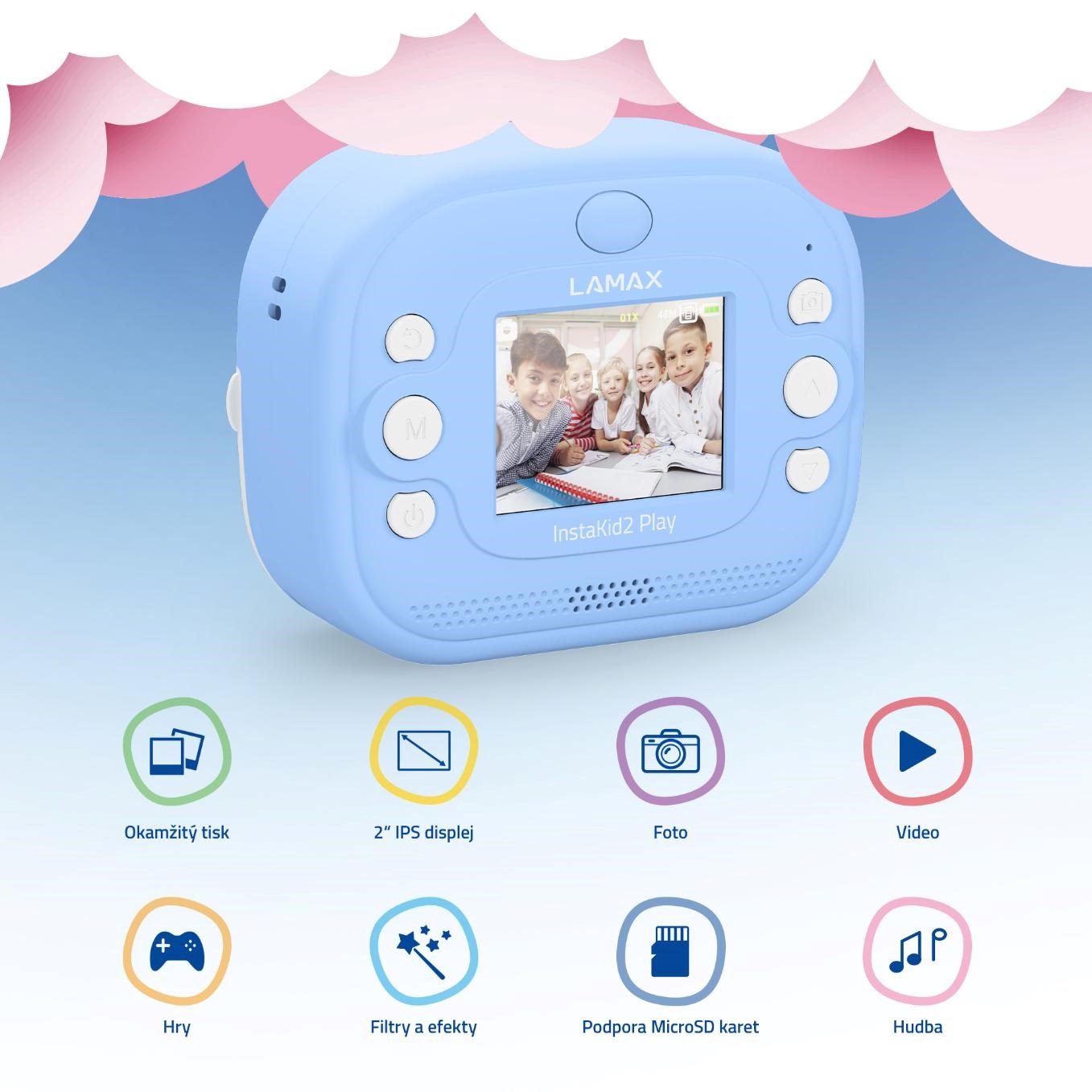 LAMAX InstaKid2 Play - blue9 