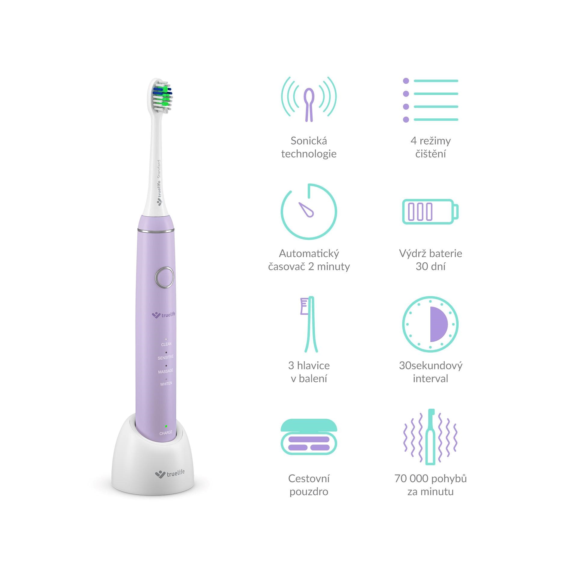 TrueLife SonicBrush Compact Lavender6 