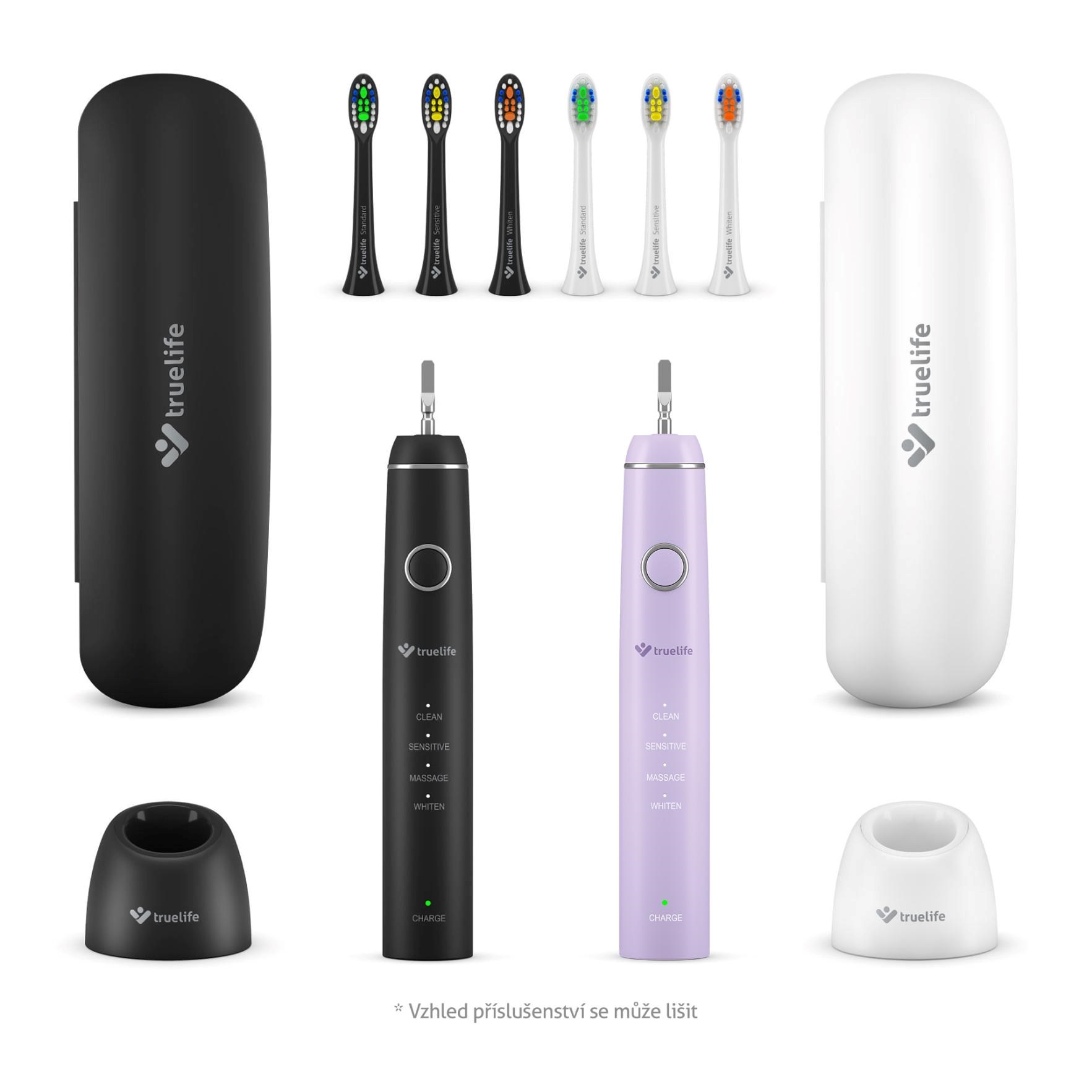TrueLife SonicBrush Compact Duo Black /  Lavender0 