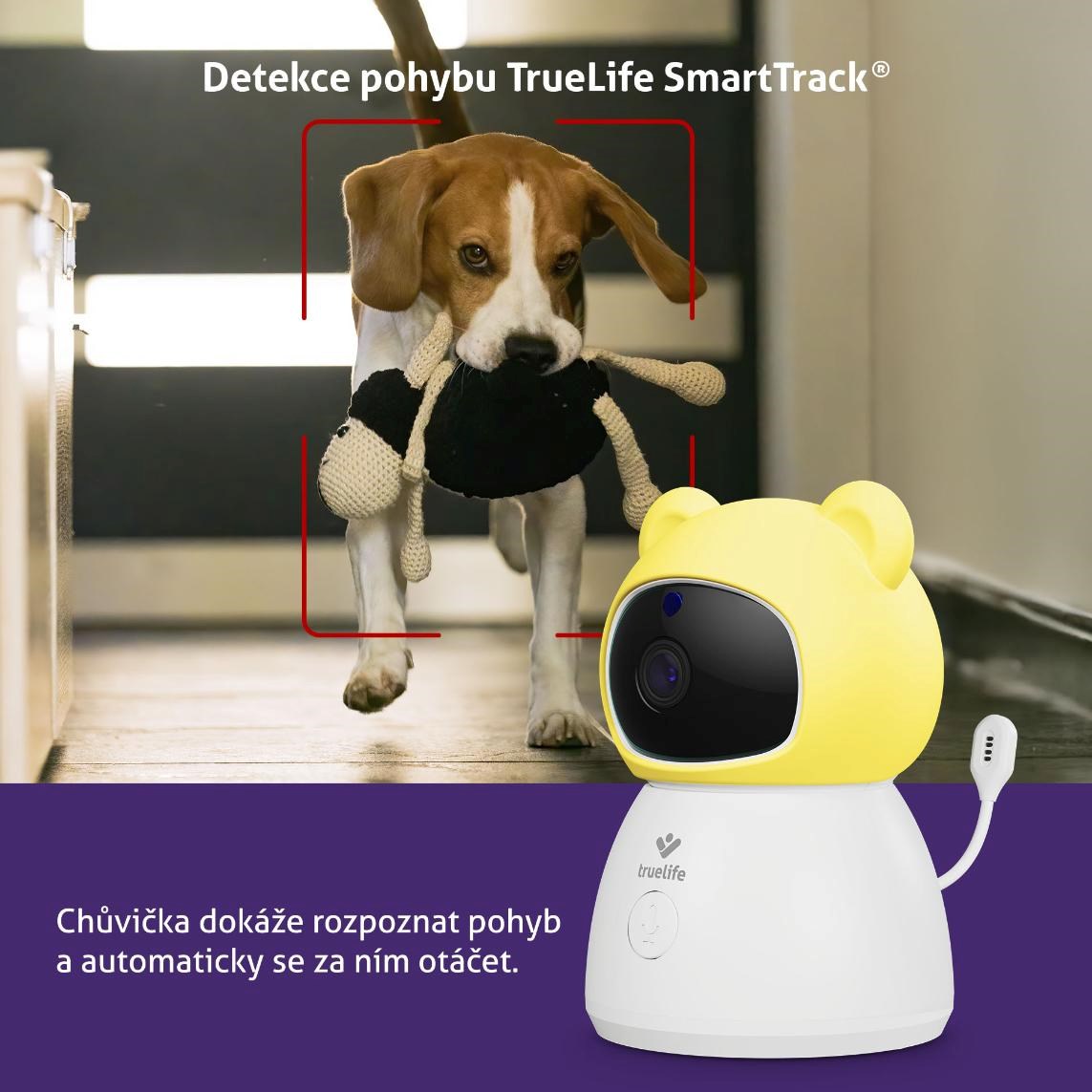 TrueLife NannyCam R6 Dual Smart - digitální video chůvička2 