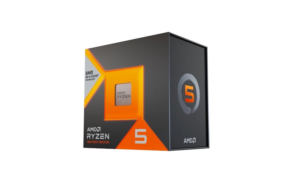 CPU AMD Ryzen 5 7500X3D,  až 4.5GHz,  102MB cache,  AM5,  Box (bez chladiče)1 