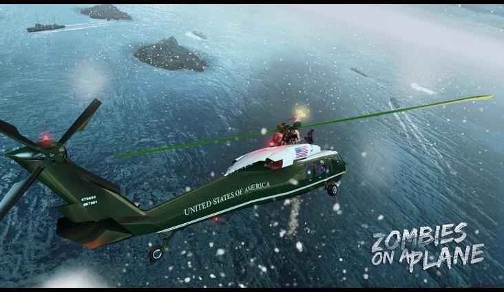 Zombies on a Plane - Helicopter (PC) klíč Steam0 