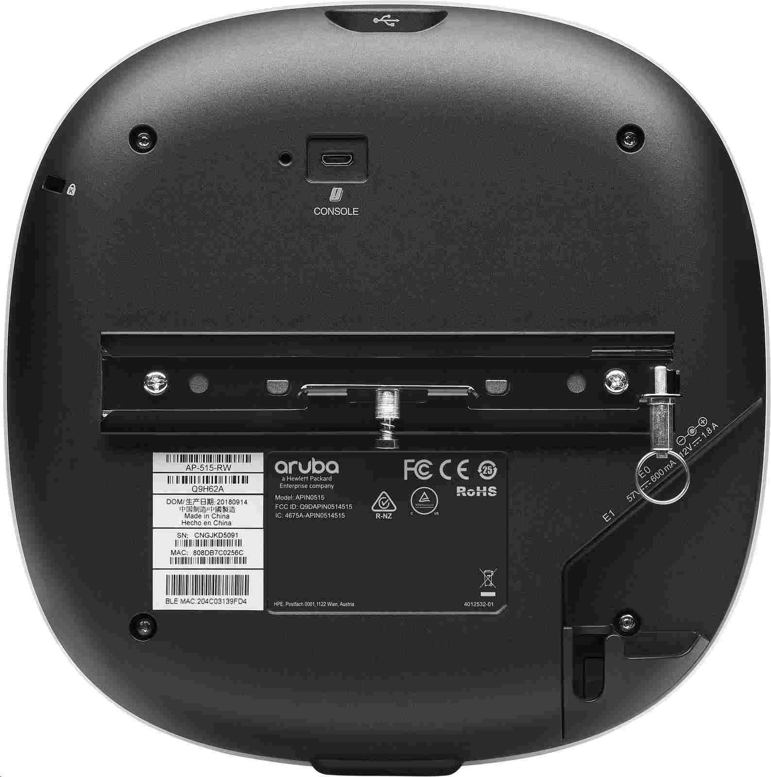 5 x HPE Aruba Networking AP-515 (RW) Dual Radio 4x4/ 2x2 802.11ax Internal Antennas Unified Campus AP ( 5 pack Q9H62A )2 