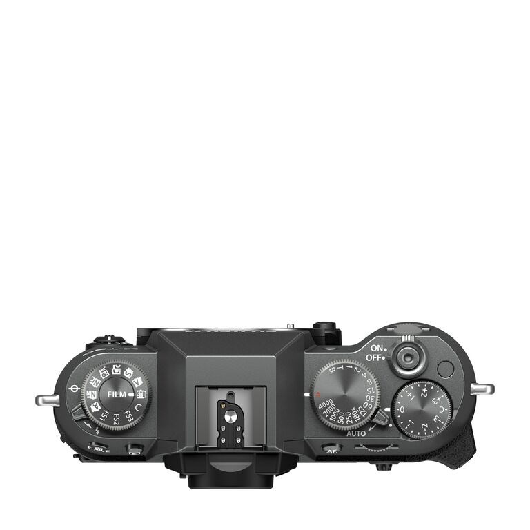 Fujifilm X-T50 charcoal silver tělo2 
