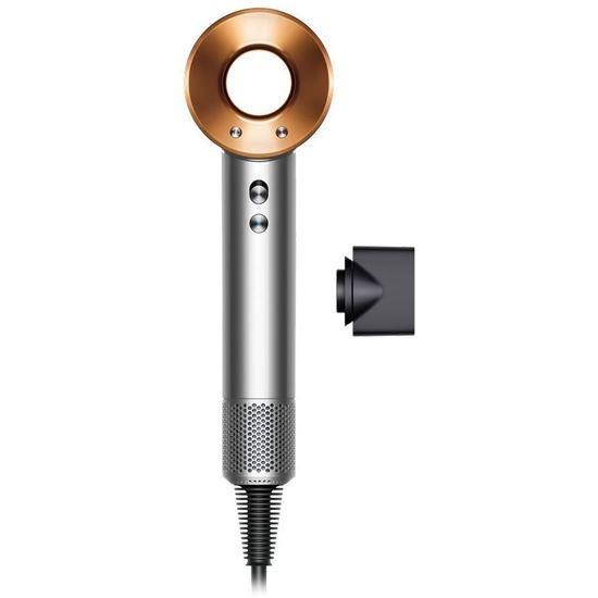 DYSON Supersonic Origin HD07 fén,  1600 W,  3 rychlosti,  4 teploty,  koncentrátor,  stříbrná/ měděná0 