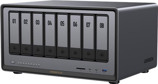 UGREEN NASync DXP8800 Plus (10C/ i5-1235U/ 4, 4GHz/ 8GBRAM/ 8xSATA/ 2xM.2/ 2x10GbE/ 1xPCIe/ 2xTB/ 2xUSB2.0/ 2xUSB3.2/ HDMI/ SD)4 