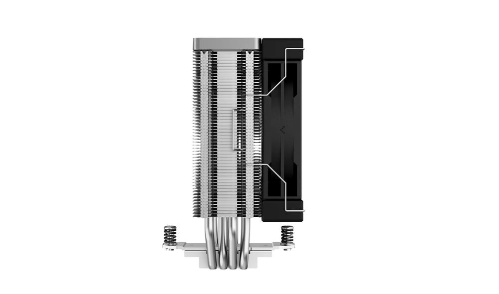 DEEPCOOL CPU Chladič AK400,  1x120mm,  LGA1851,  AM5,  černá4 
