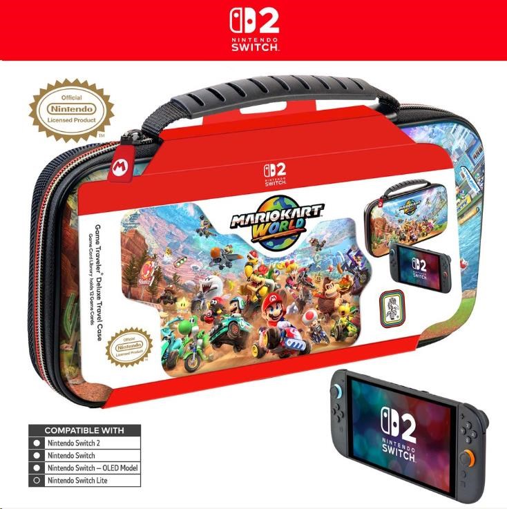 Luxusní cestovní pouzdro NS212MKW s motivem Mario Kart World3 