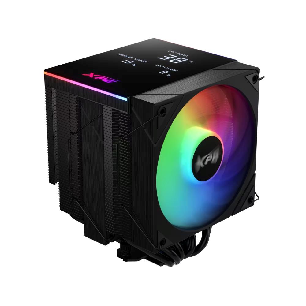ADATA XPG Chladič CPU MAESTRO PLUS 62DA,  2x120 mm,  ARGB,  LGA 1851,  AM5,  černá0 