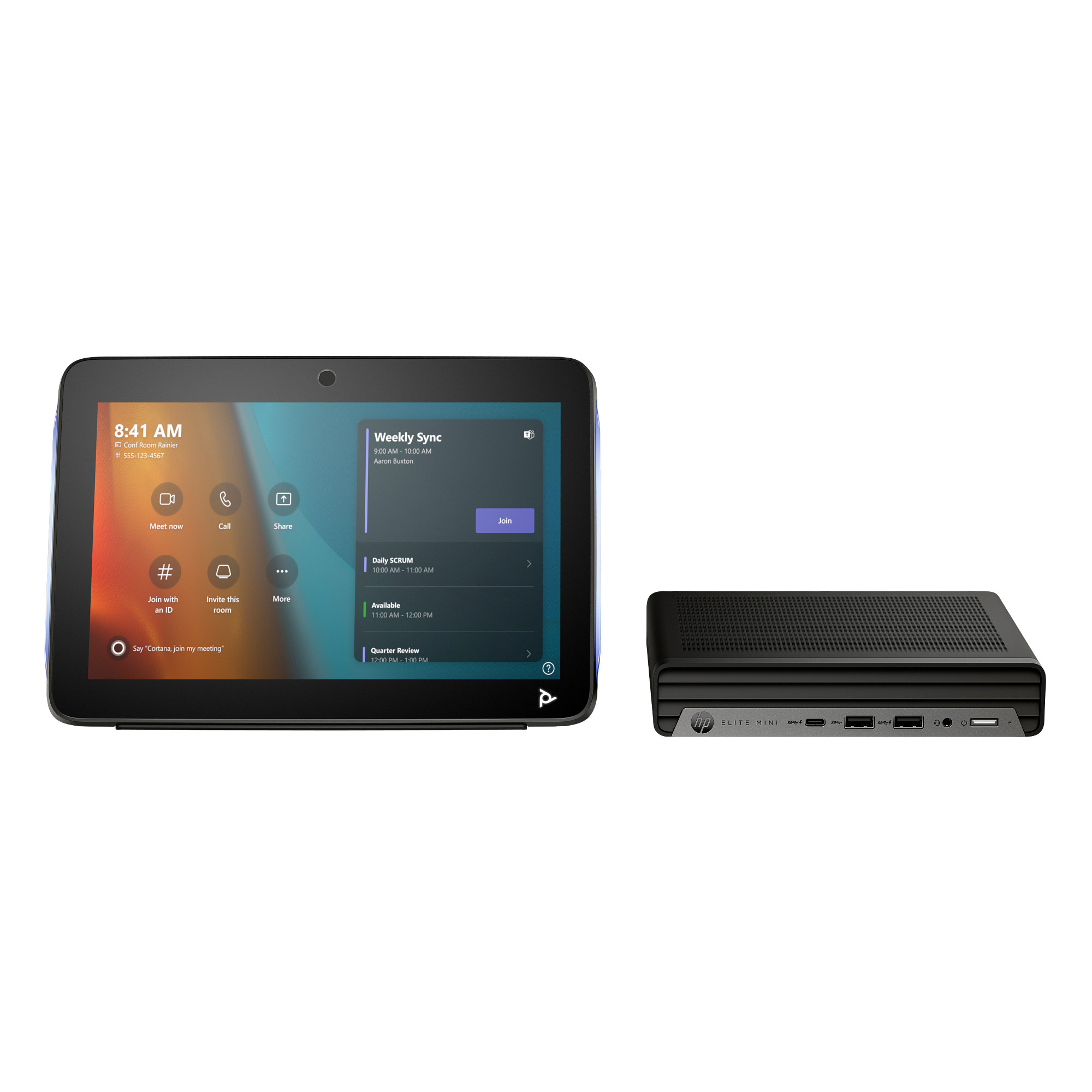 BAZAR Poly Studio Base Kit G9 Plus pro Microsoft Teams (rozbaleno) komplet1 