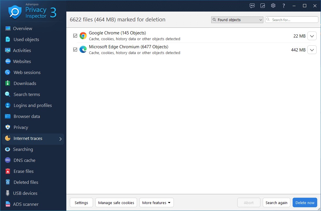 Ashampoo Privacy Inspector 31 