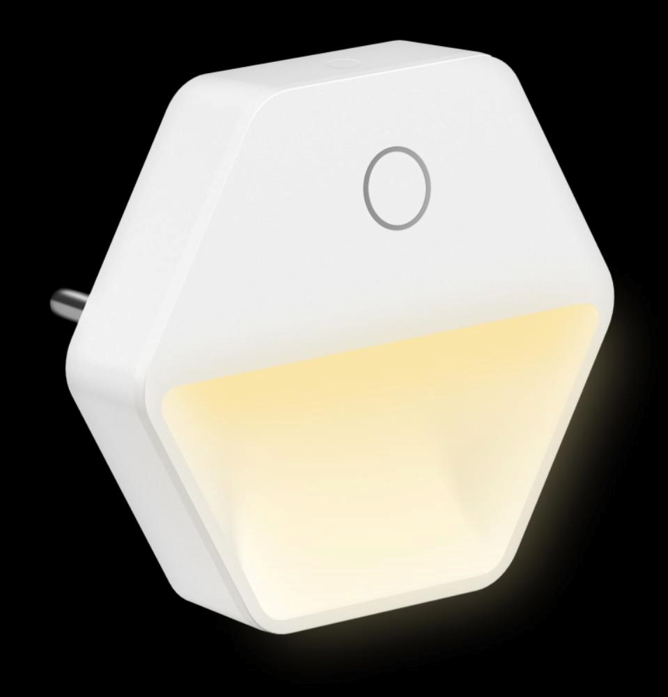 CONNECT IT Noční LED světlo Sparkle 2,  teplé světlo,  bílá0 