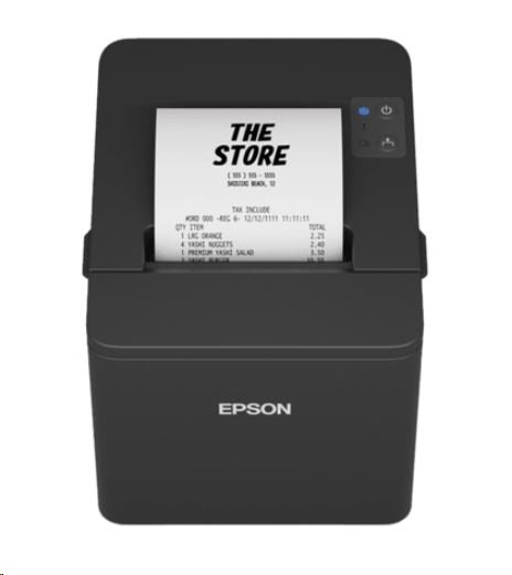 POŠKOZENÝ OBAL - Epson TM-T20IV,  USB,  RS232,  8 dots/ mm (203 dpi),  řezačka,  černá0 