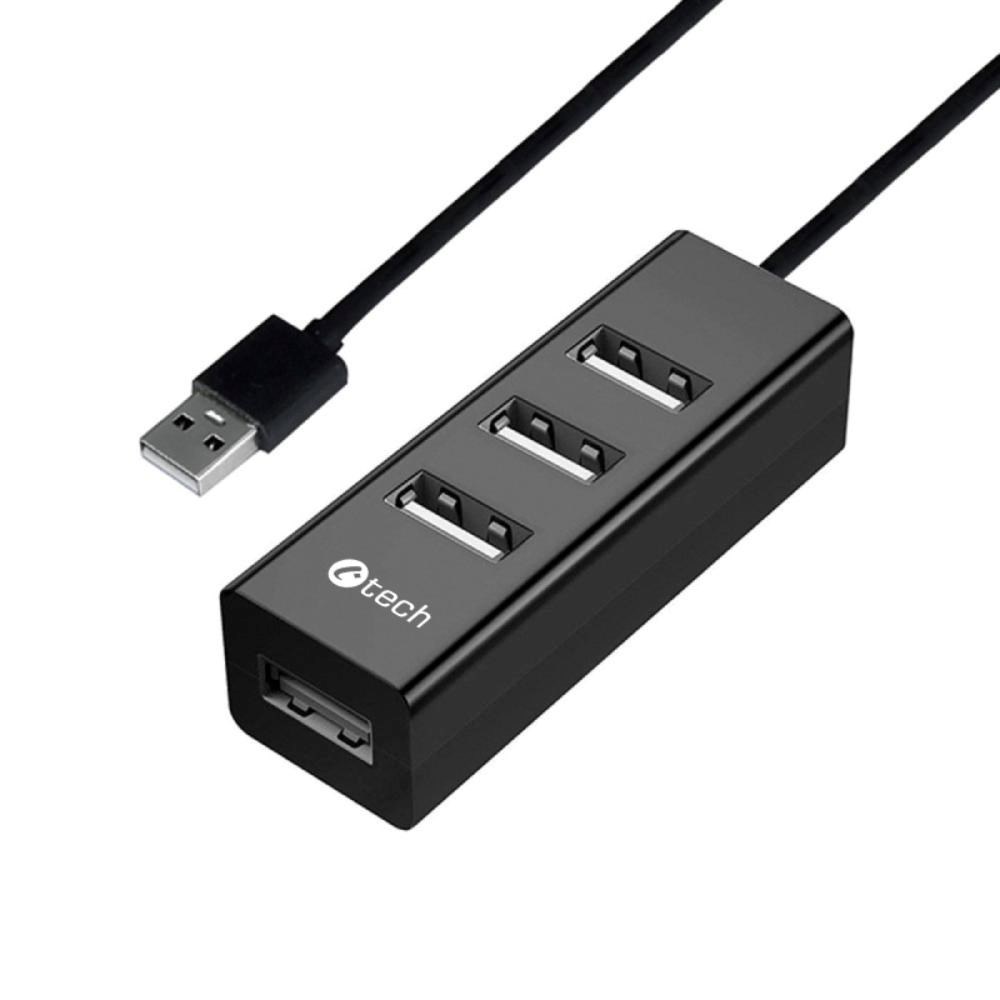 HUB USB C-tech UHB-U2, 4x USB 2.0