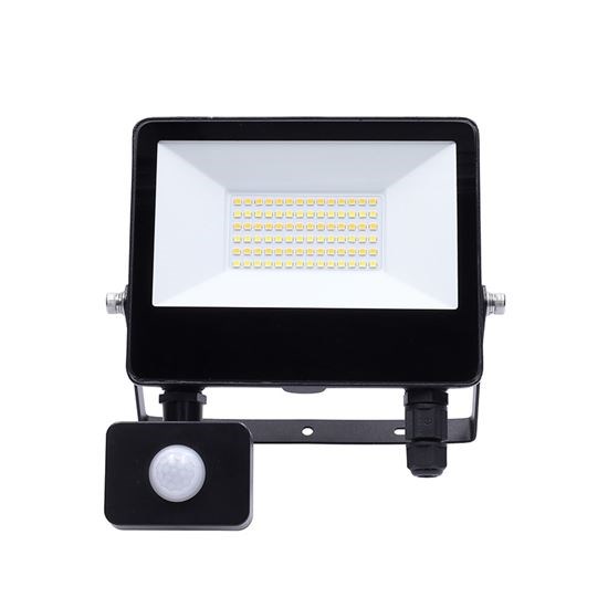 Solight LED reflektor se senzorem TOP,  30W,  max. 3900lm,  3CCT,  volitený výkon 100/ 66%,  IP65,  rychlospojka6 