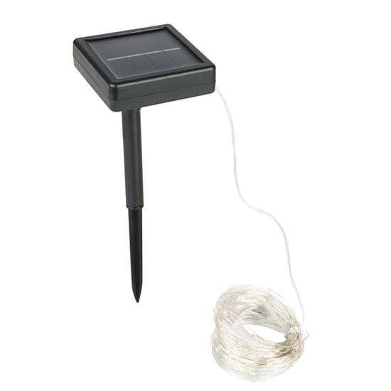 Solight LED solární řetěz,  200LED,  22m,  teplá bílá6 