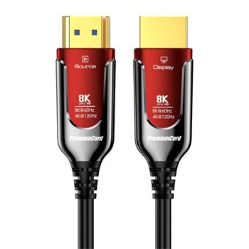 PremiumCord Ultra High Speed ??HDMI 2.1, optický, 15m