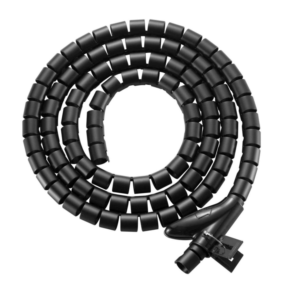 EVOLVEO CableHold,  organizér kabelů,  2, 5 m x 2 cm,  samosvorný,  černý0 