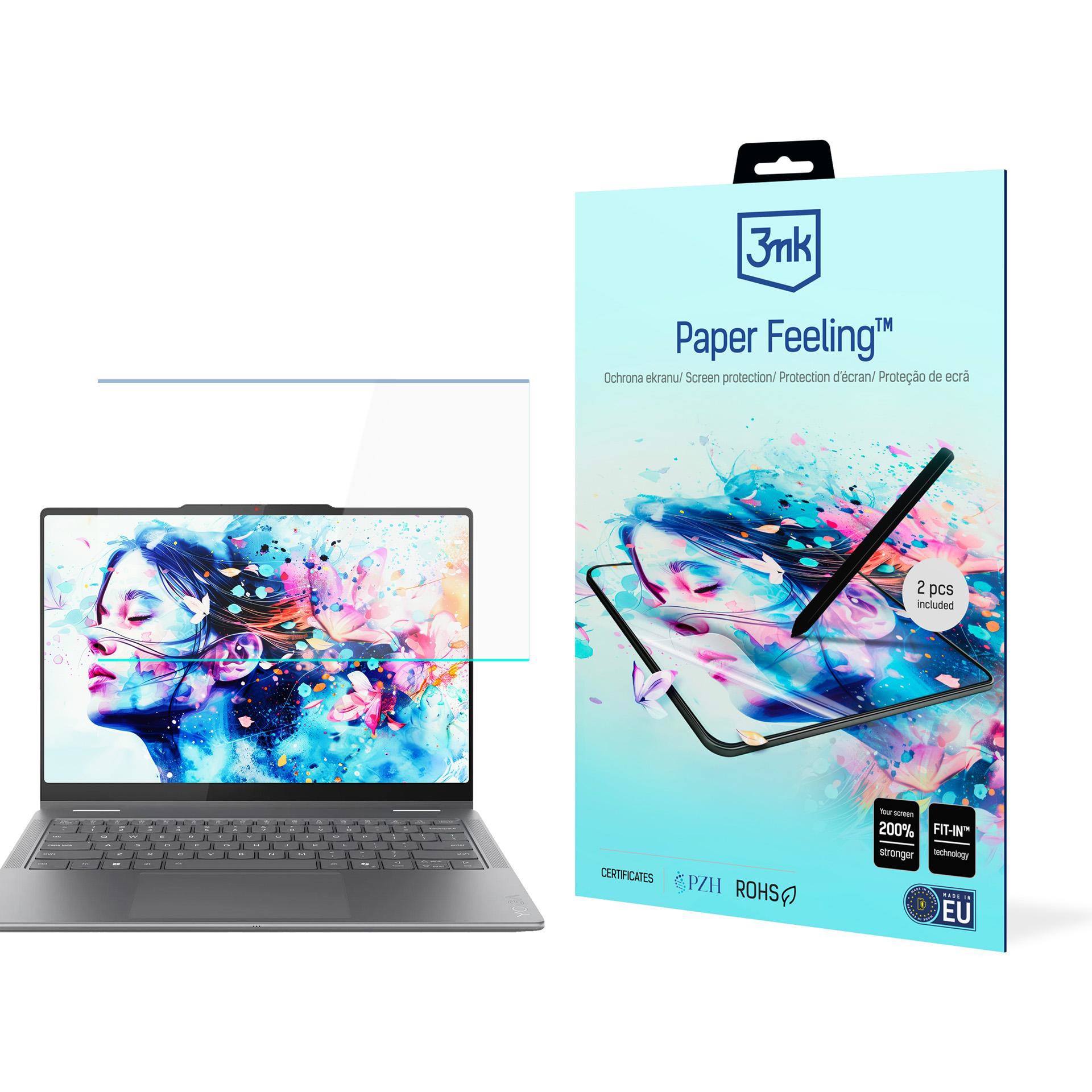 3mk ochranná folie Paper Feeling pro Lenovo Yoga 7 2-in-1 14ILL10 140 