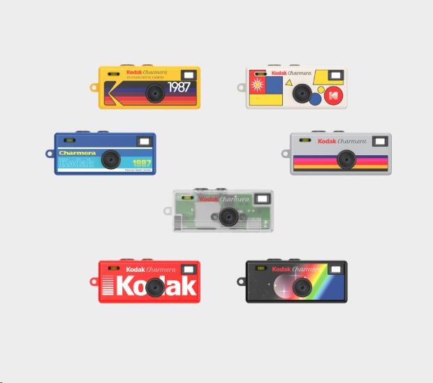 BAZAR - Kodak Charmera Keychain Digital Camera Blind Box - Poškozený obal (Komplet)0 