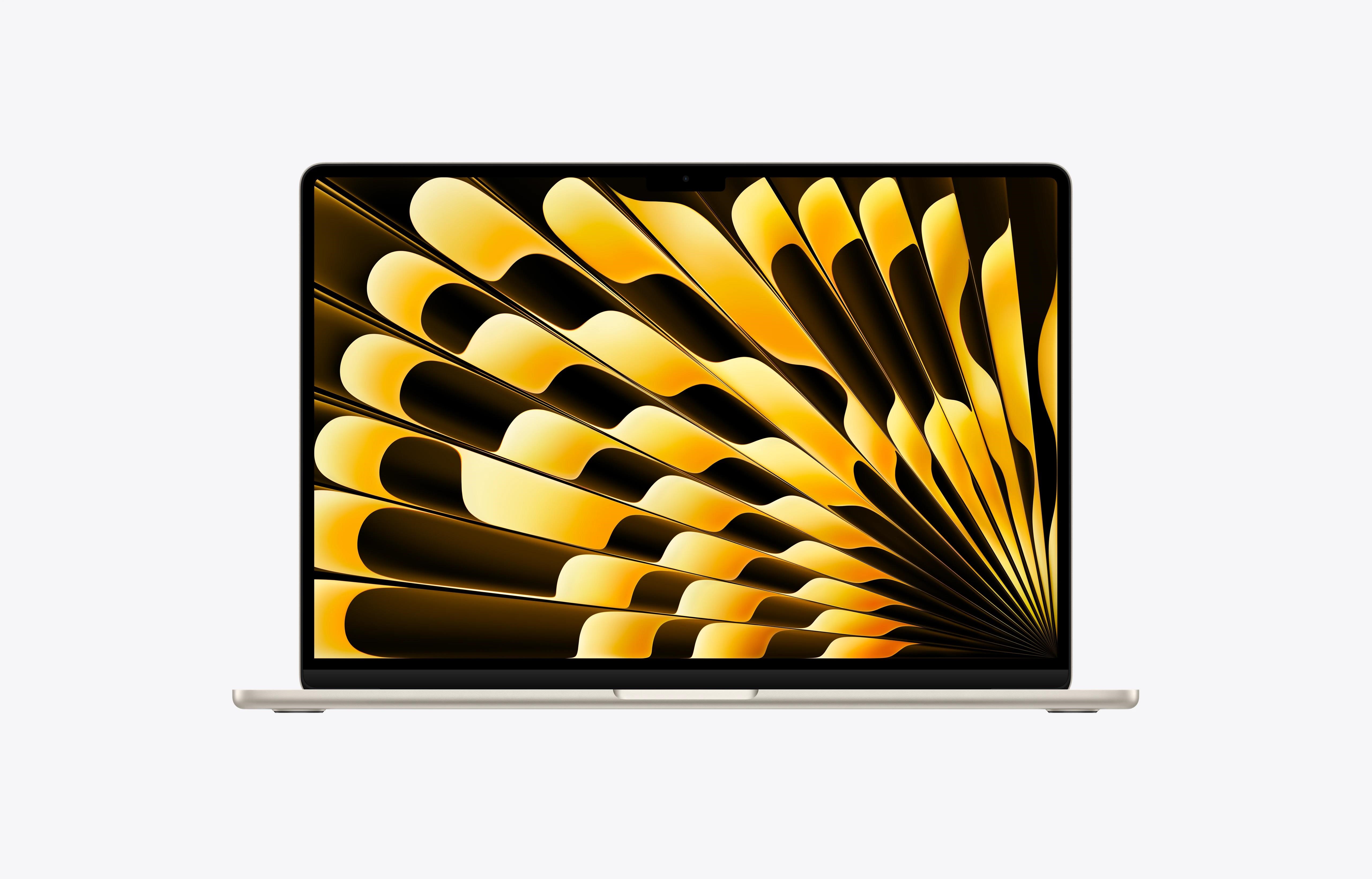 MacBook Air 15"" M5 chip  with 10-core CPU and 10-core GPU,  16GB,  512GB SSD - Starlight1 