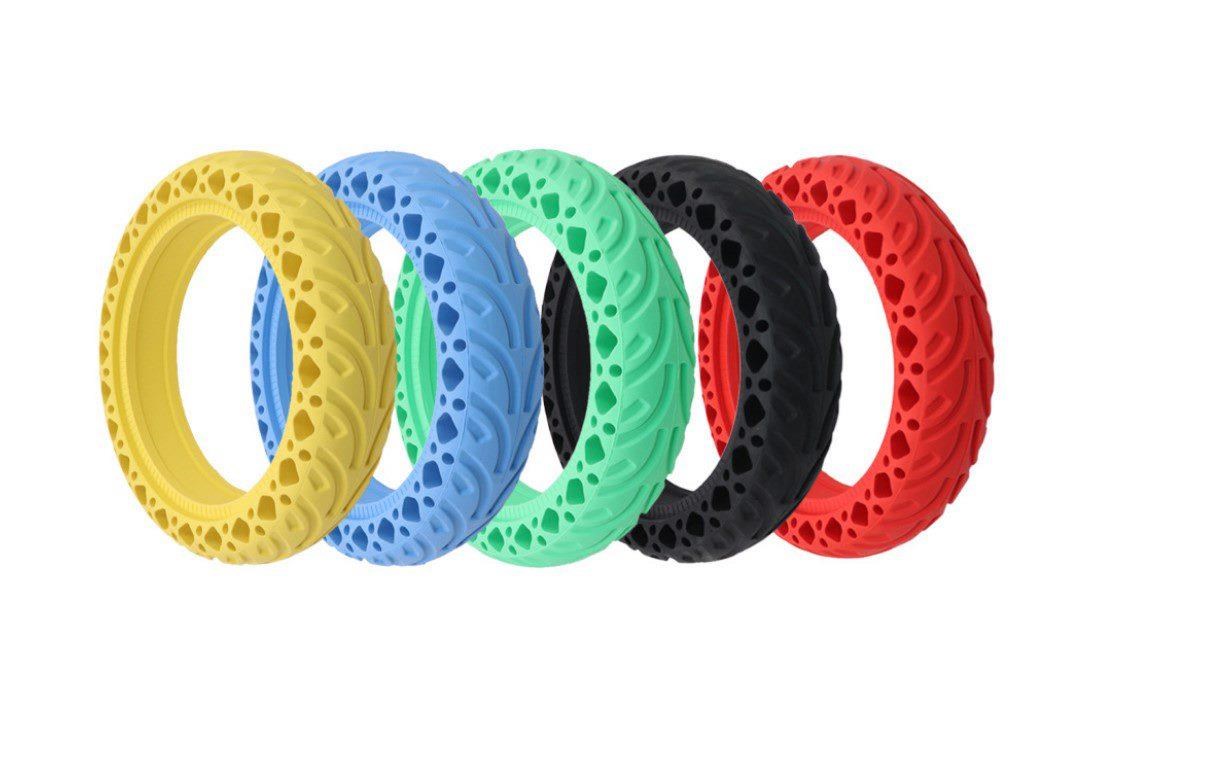 Bezdušová pneumatika pro Xiaomi Scooter zelená (Bulk)4 