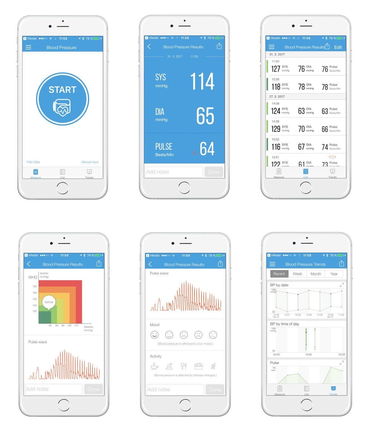 iHealth PUSH – zápěstní tlakoměr5 