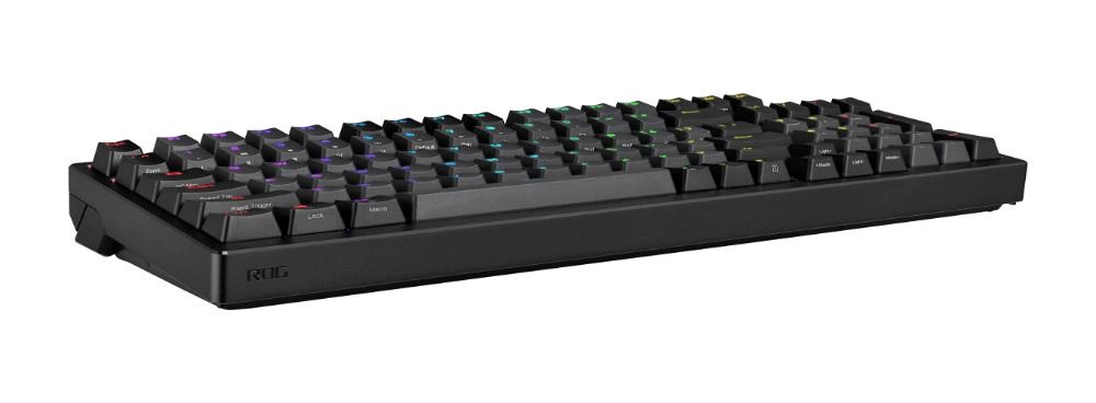 ASUS klávesnice ROG Azoth 96 HE,  Mechanická,  Bezdrátová,  BT,  RF 2.4GHz,  CZ/ SK,  černá7 
