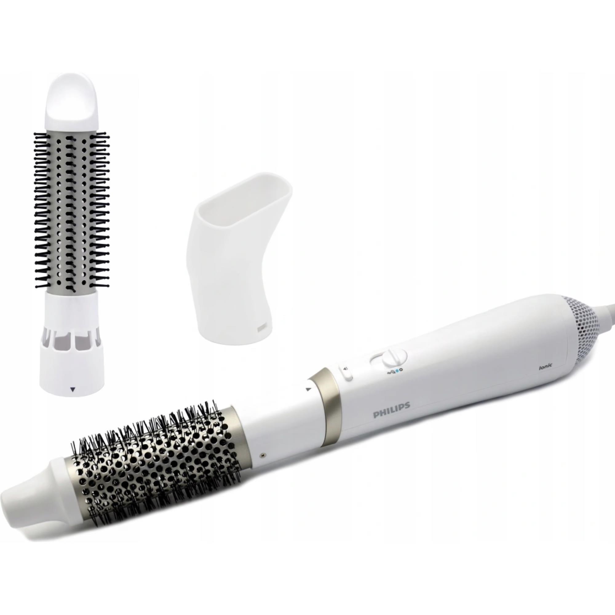 Philips BHA303/ 00 horkovzdušný kulmofén bílý,  800 W,  3 nástavce,  ionizace,  keramický povrch1 