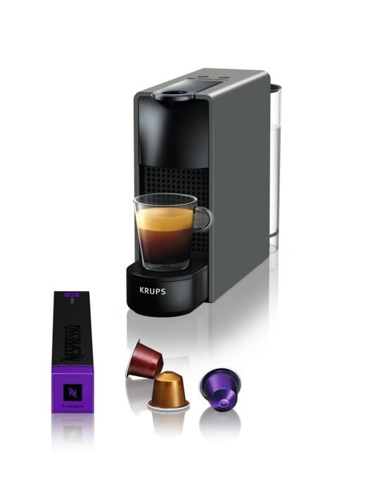 Krups XN110B Nespresso Essenza Mini,  kapslový,  šedá2 