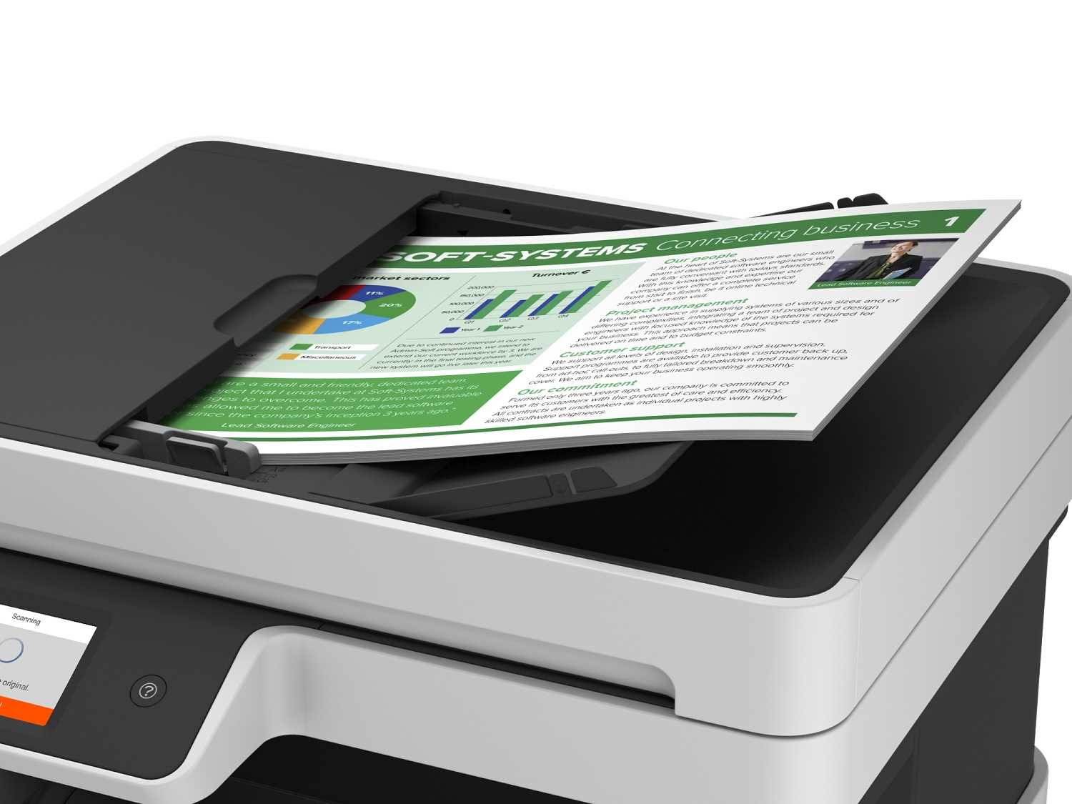 Atramentová tlačiareň EPSON EcoTank L6490,  4v1,  A4,  1200x4800dpi,  37 str./ min,  USB,  duplex,  3 roky záruka po registráci3 