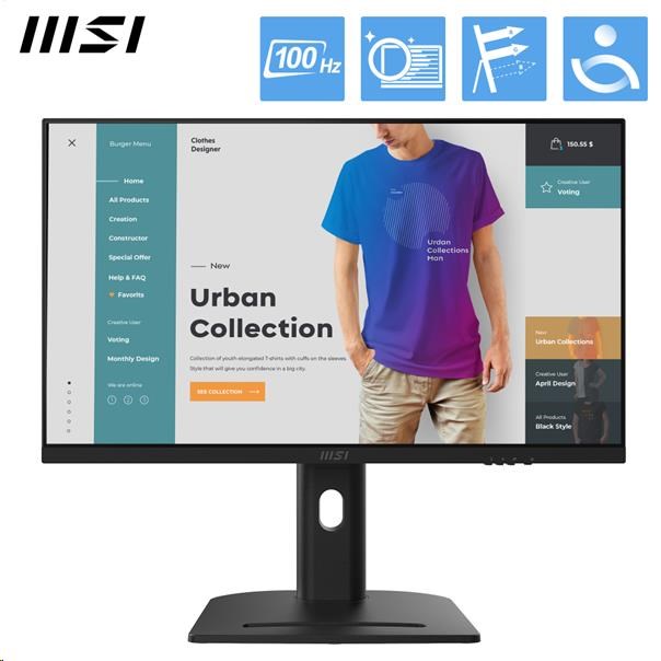 MSI PC AiO Modern AM273QP AI 1UMG-424XEU,  Ultra 7 155H,  27