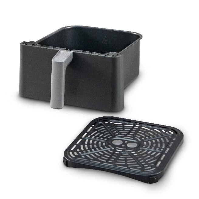 Cosori Dual Blaze 6.4L SMART horkovzdušná  fritéza + 5x špíz a gril. rošt,  černá7 