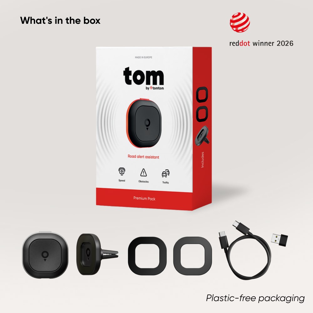 TomTom Tom od TomTom Premium Pack - chytrý asistent pro dopravu2 