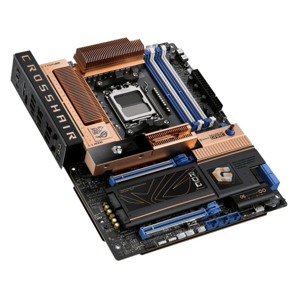 ASUS MB Sc AM5 ROG CROSSHAIR 2006,  AMD X870E,  4xDDR5,  WiFi,  1xHDMI,  2xUSB42 