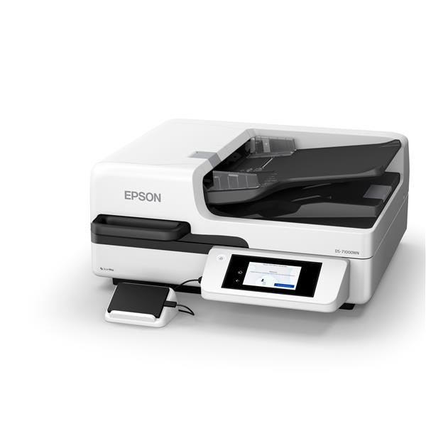 EPSON skener WorkForce DS-71000WN,  3 roky záruka po reg.0 