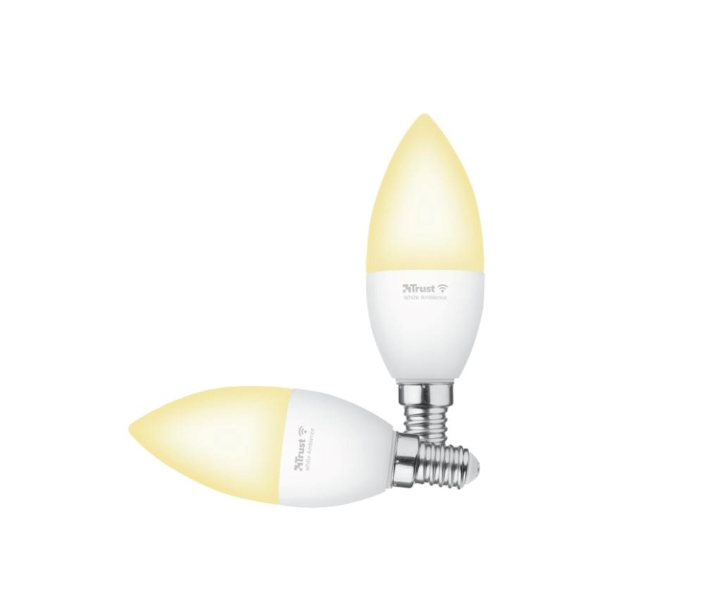 TRUST Smart WiFi LED candle white ambience E142 
