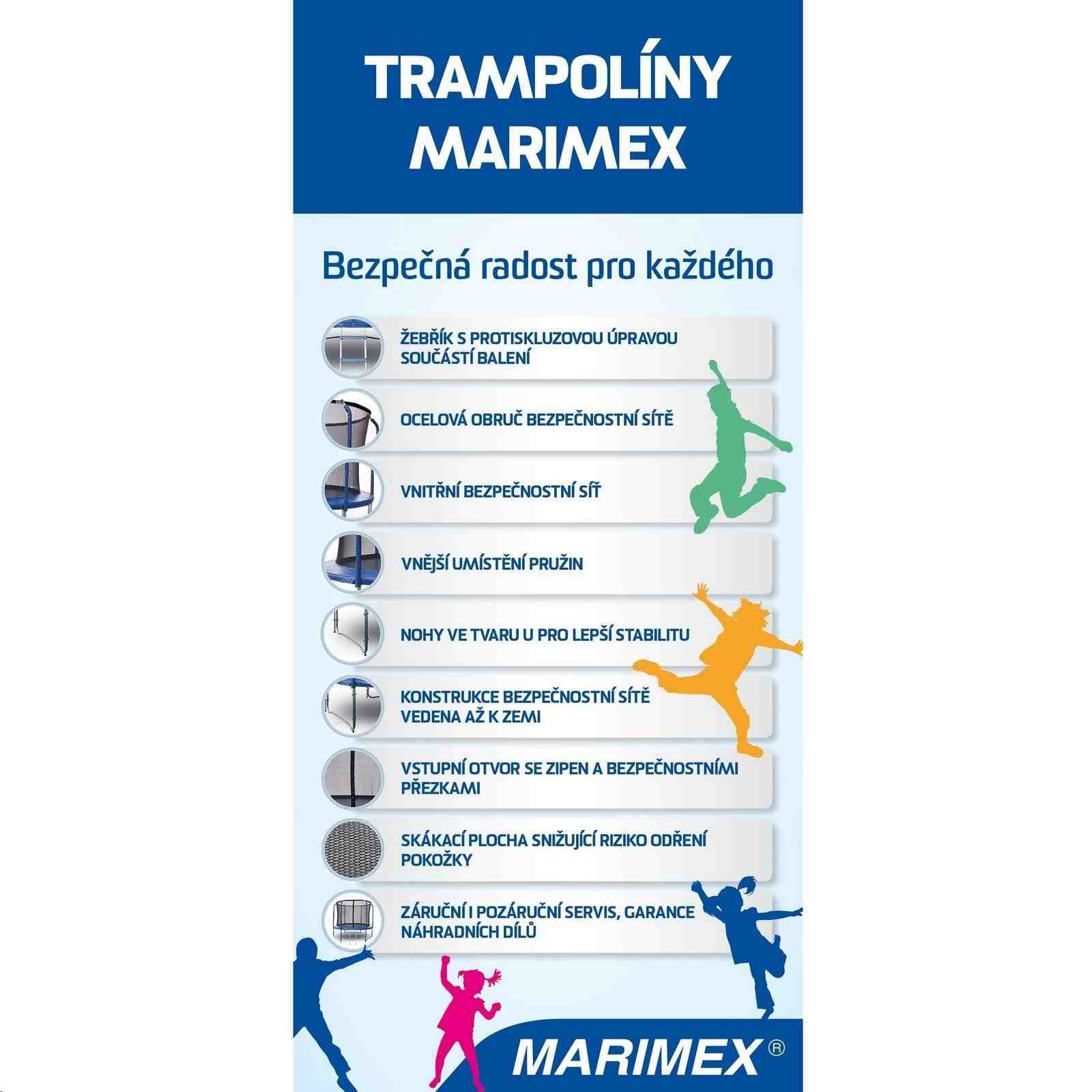 Bazar - poškozená krabice - Marimex trampolína 305 cm 20215 