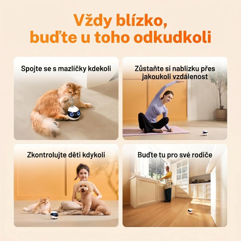 Enabot EBO Mini Robotický společník5 