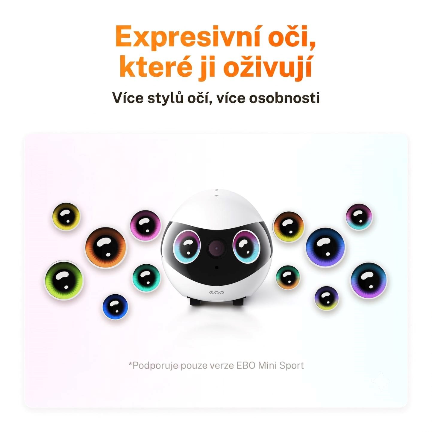 Enabot EBO Mini Robotický společník8 