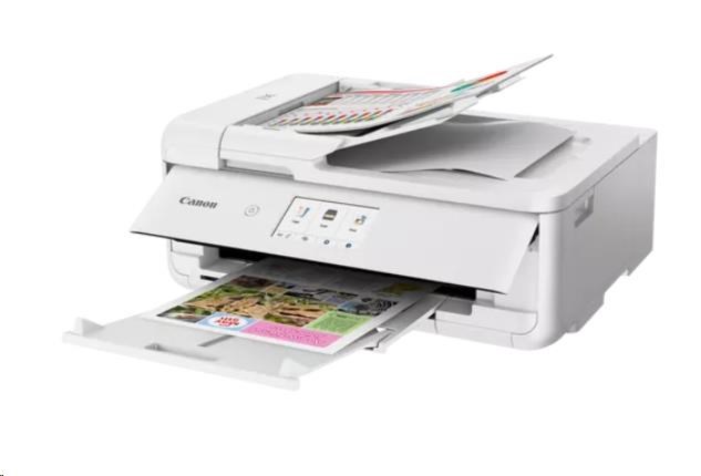 BAZAR - Canon PIXMA Tiskárna TS9551Ca white - barevná,  MF (tisk, kopírka, sken, cloud),  duplex - Rozbaleno (komplet)0 