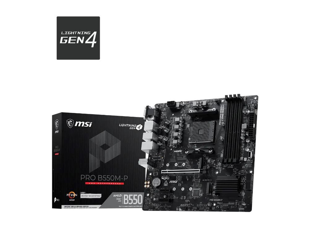 MSI PRO B550M-P/ AM4/ mATX