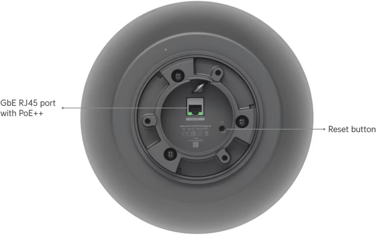 UBNT AI PTZ Precision - 8MP PTZ IP Kamera,  Černá1 