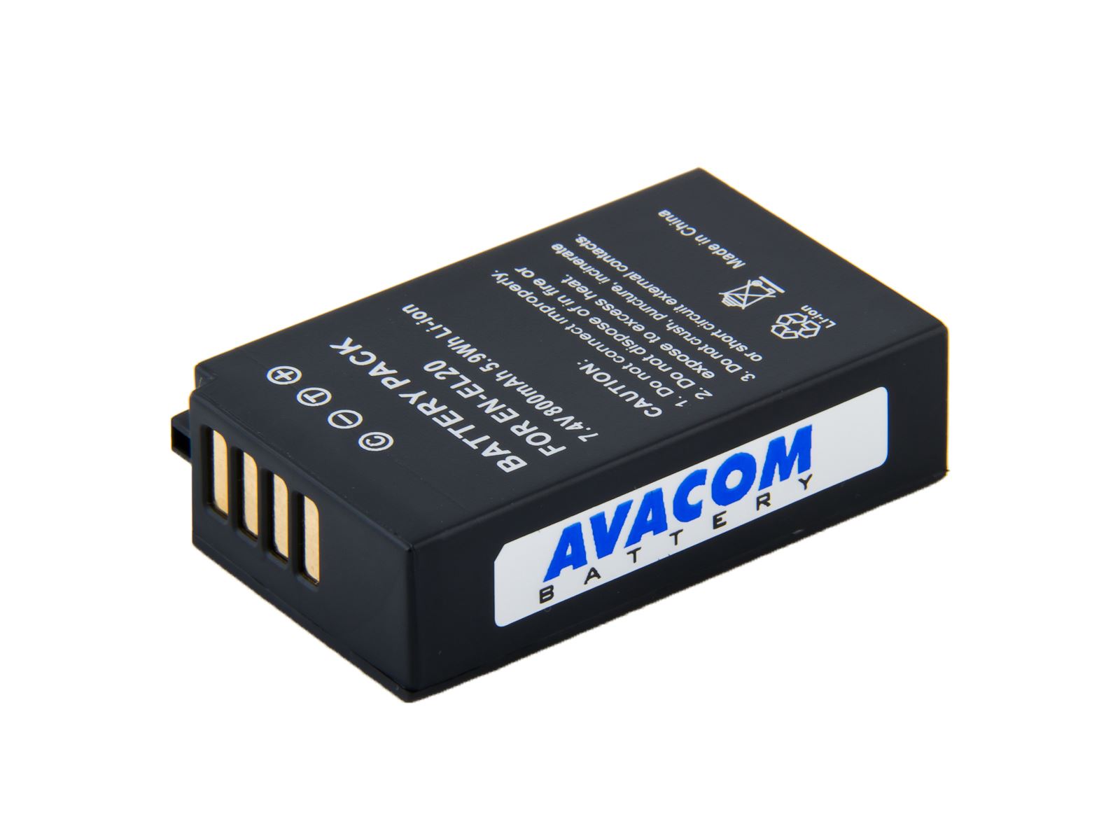 AVACOM baterie Nikon EN-EL20 Li-Ion 7.4V 800mAh 5.9Wh0 