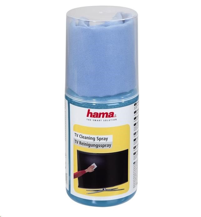 Hama TV čistiaci sprej,  200 ml,  vrátane utierky0 