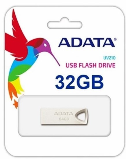ADATA Flash disk 32GB UV210,  USB 2.0 Dash Drive,  kov3 
