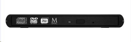 VERBATIM externí mechanika DVD-RW Rewriter USB 2.0 Black + NERO1 