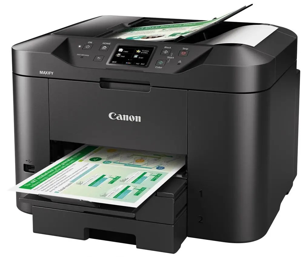 Canon MAXIFY MB2750 - farebný,  MF (tlač,  kopírka,  skenovanie,  fax,  cloud),  duplex,  ADF,  USB,  LAN,  Wi-Fi0 