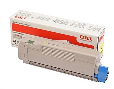 Žltý toner OKI pre C612 (6 000 strán)0 